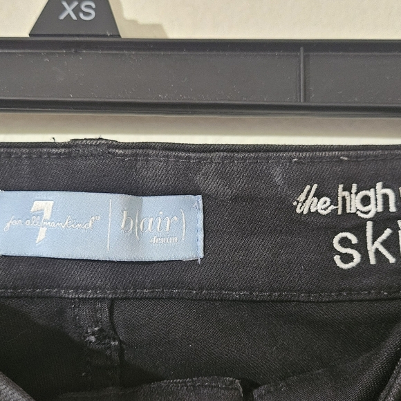 7 for all Mankind Slim Illusion High Rise Skinny Jeans - Picture 5 of 7